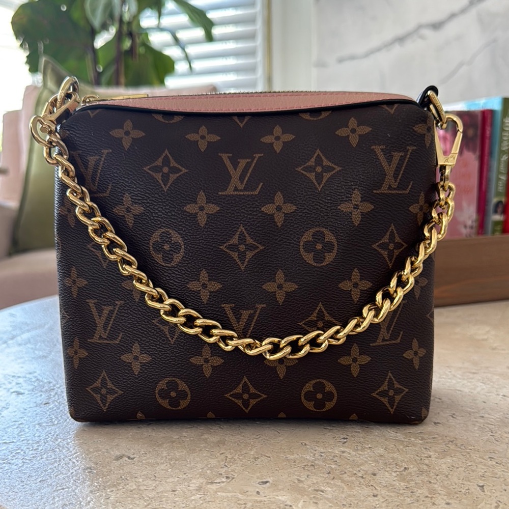 Louis Vuitton Brown Monogram Shoulder Bag